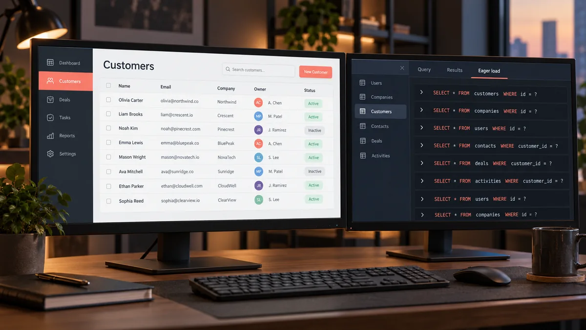 بطء قائمة Laravel: اكتشف N+1 قبل زيادة موارد السيرفر