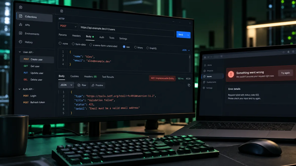أخطاء API: عقد Problem Details مفهوم وآمن