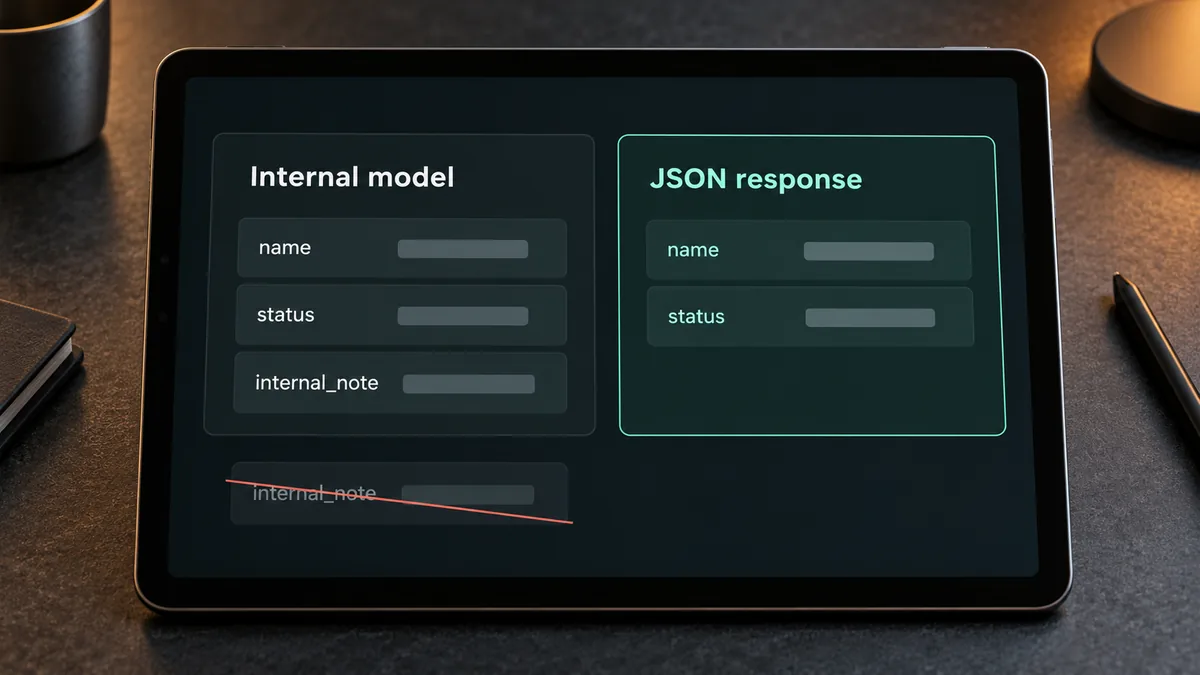 Laravel JSON: اختبر الحقول الخارجة من API قبل نشره
