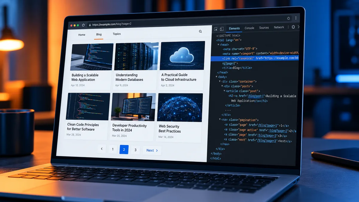 زر تحميل المزيد وSEO: كيف يصل Google إلى الصفحات التالية؟