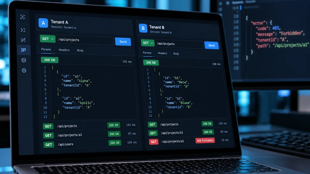 اختبار صلاحيات API: كيف تمنع قراءة بيانات شركة أخرى؟