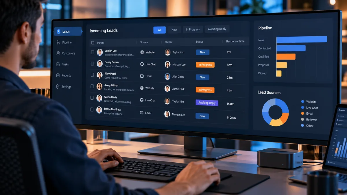 توزيع العملاء المحتملين في CRM: قواعد واضحة ووقت استجابة قابل للقياس